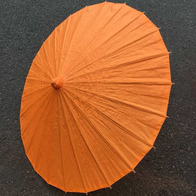 UMBRELLA, Asian - Orange Paper